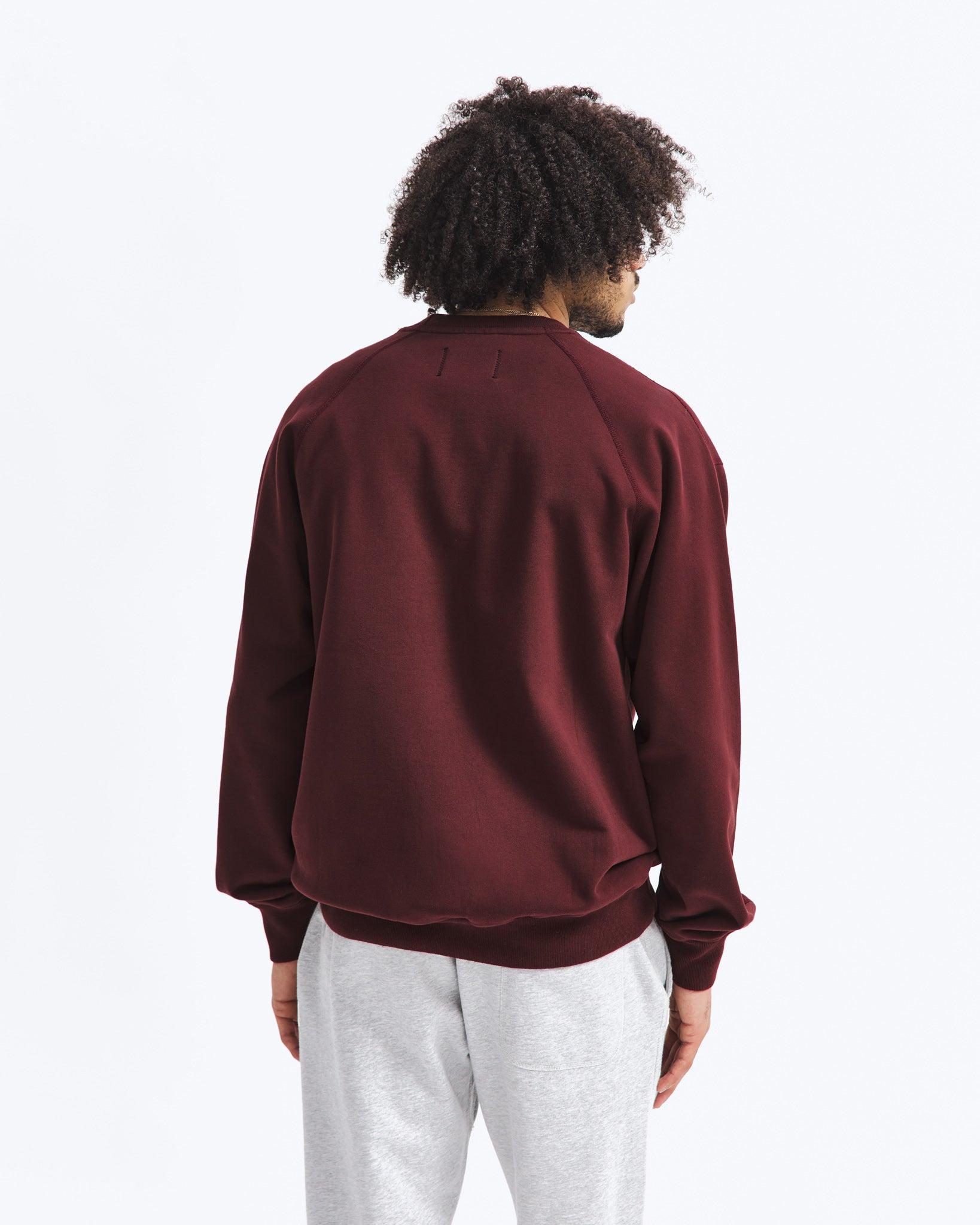 Midweight Terry Relaxed Crewneck - Vault Male Product Image