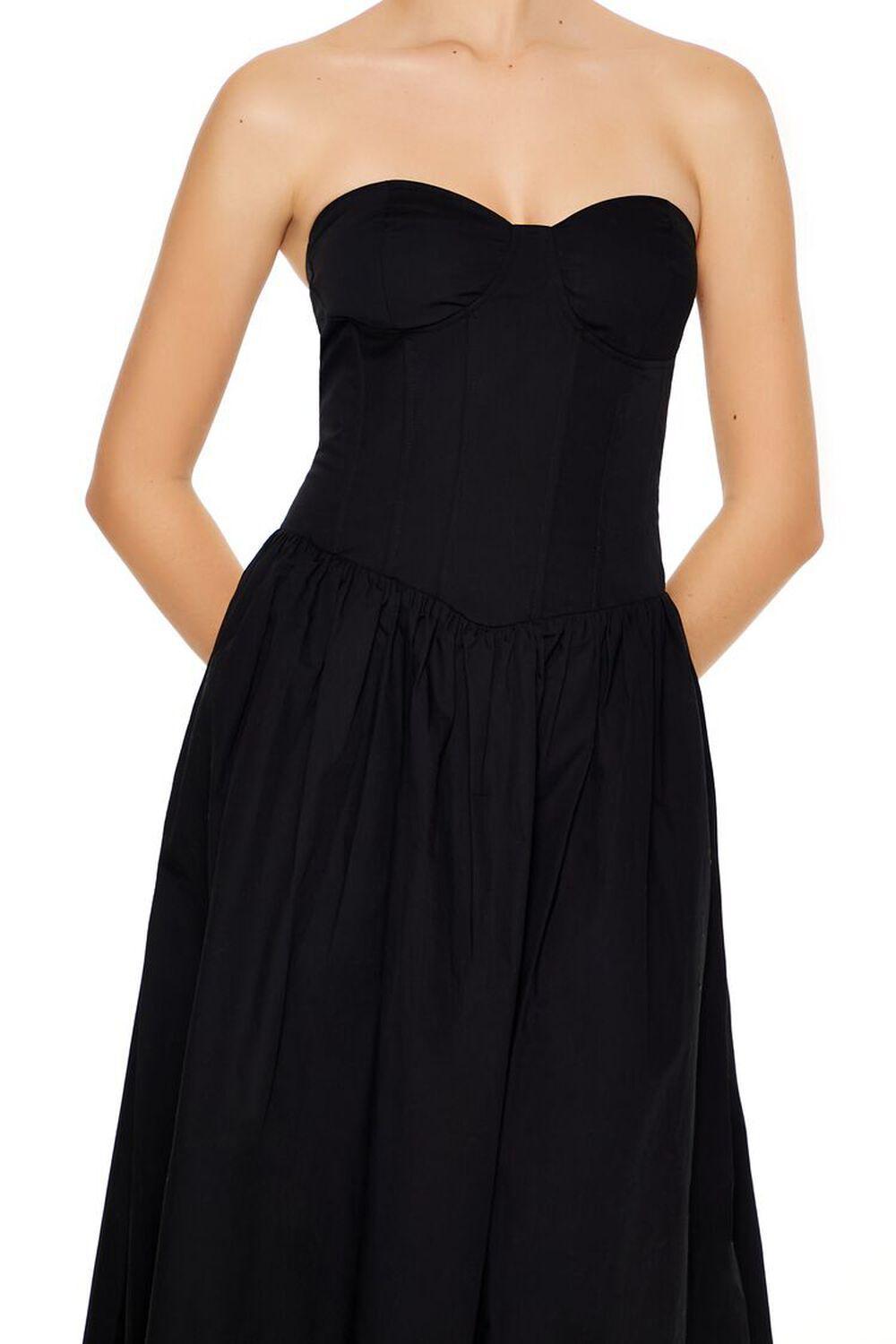 Sweetheart Corset Midi Dress | Forever 21 Product Image