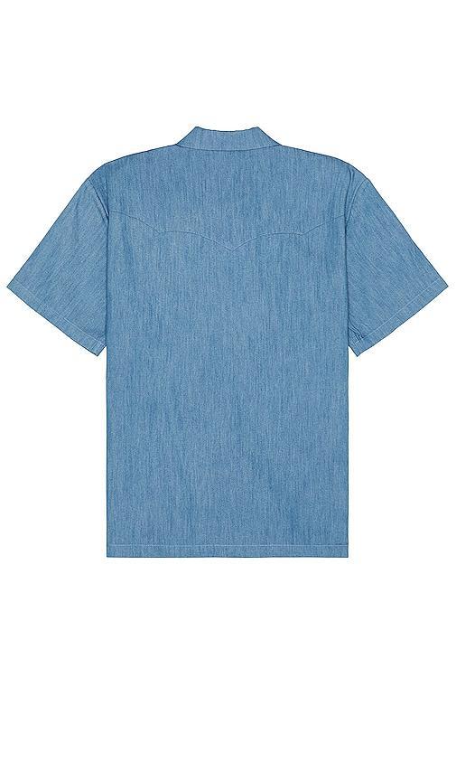 DOUBLE RAINBOUU West Coast Shirt in Blue Product Image