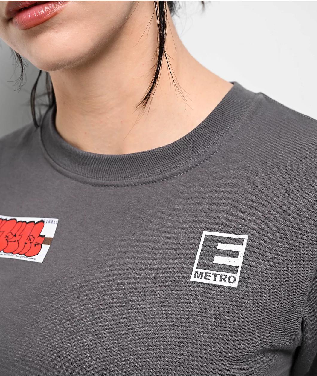 Empyre Metro Zoomin Charcoal T-Shirt Product Image