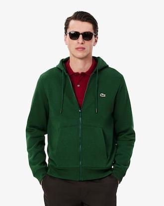 Men's Zip-Up Fleece Hoodie Product Image