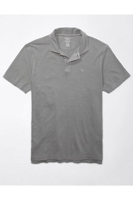 AE Lived-In Jersey Polo Shirt Men's Product Image