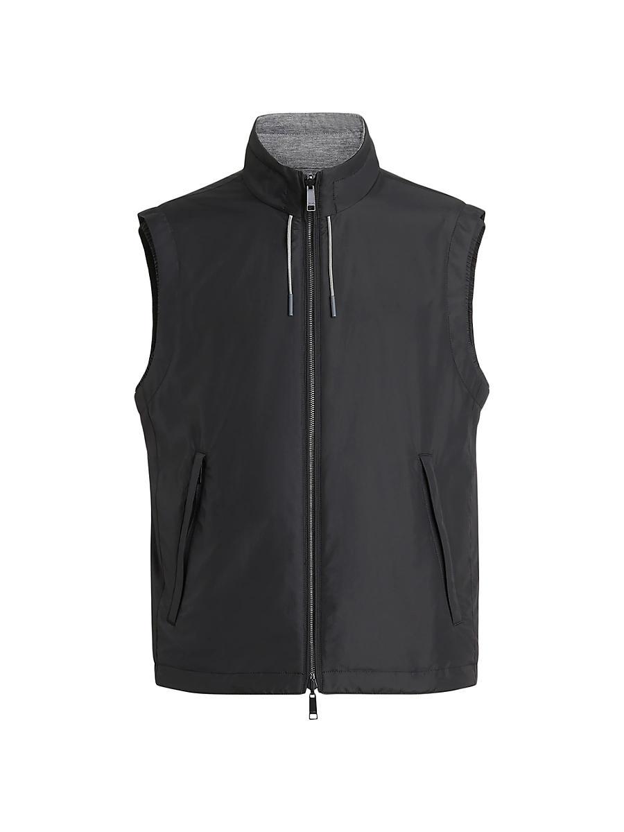 Mens Technical Fabric Reversible Brezza Vest Product Image