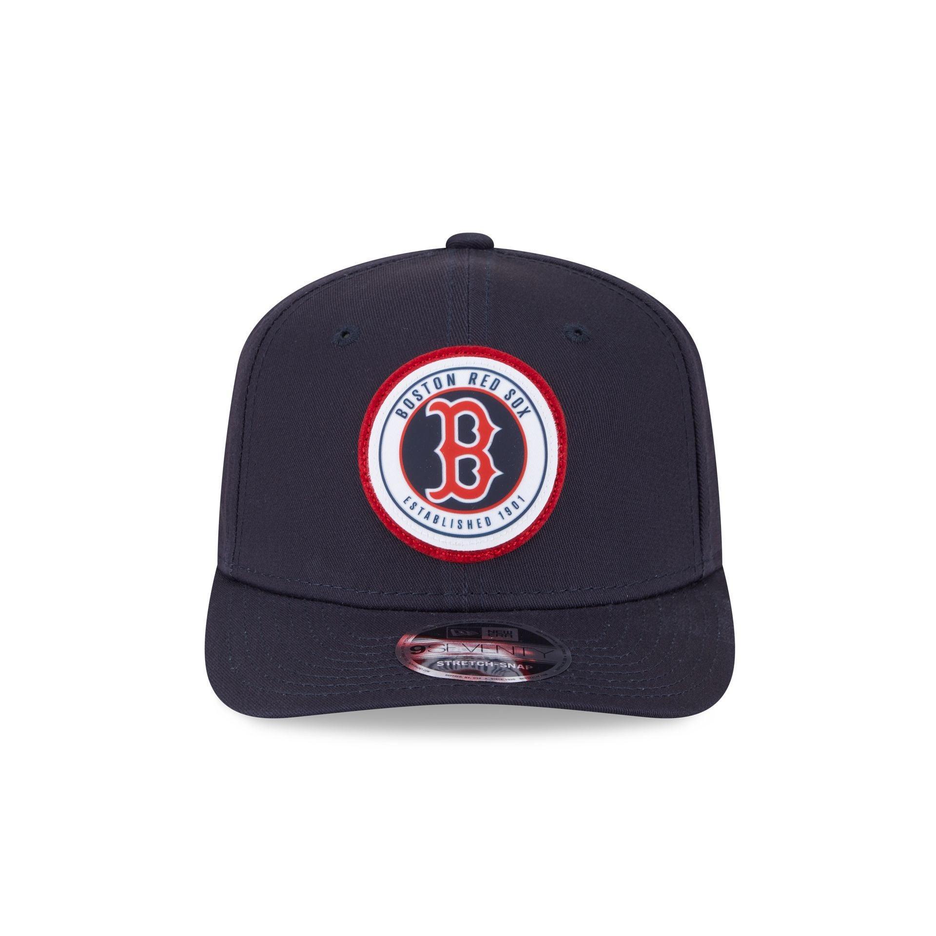 Boston Red Sox Circle Patch 9SEVENTY Stretch-Snap Hat Male Product Image
