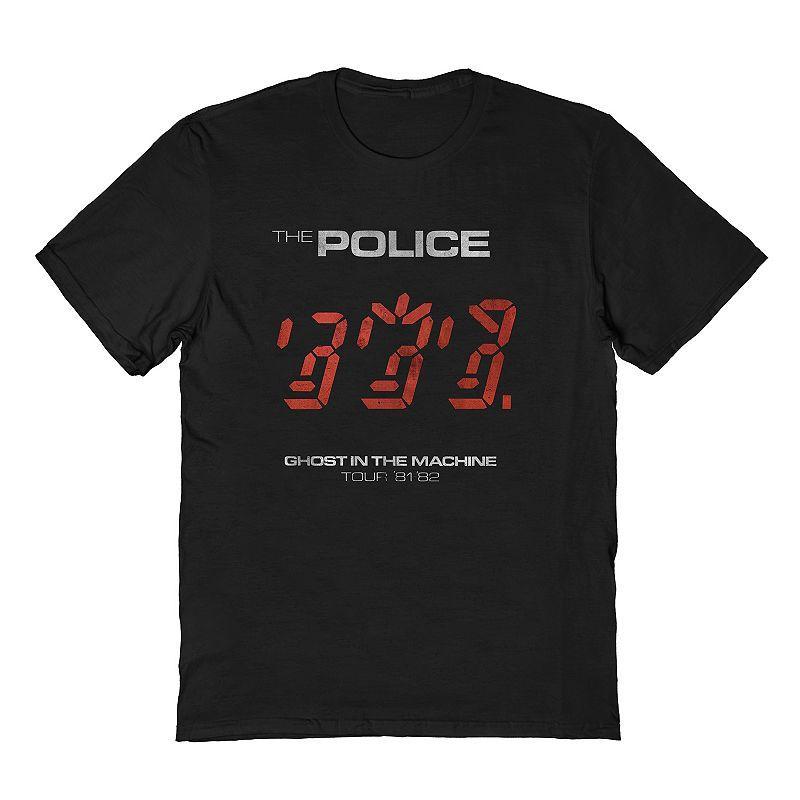 Men's The Police Tee, Size: XXL, Black Product Image