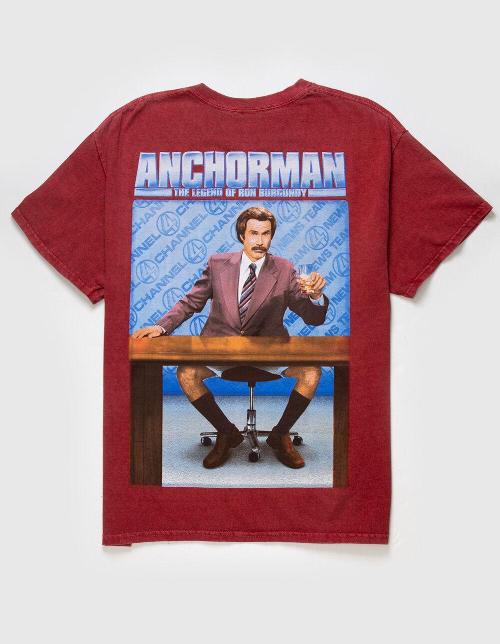 ANCHORMAN Legend Of Ron Burgundy Mens Tee Product Image