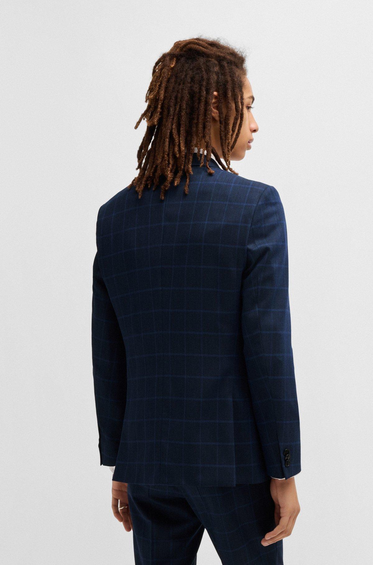 Extra-slim-fit suit jacket in performance-stretch cloth Product Image