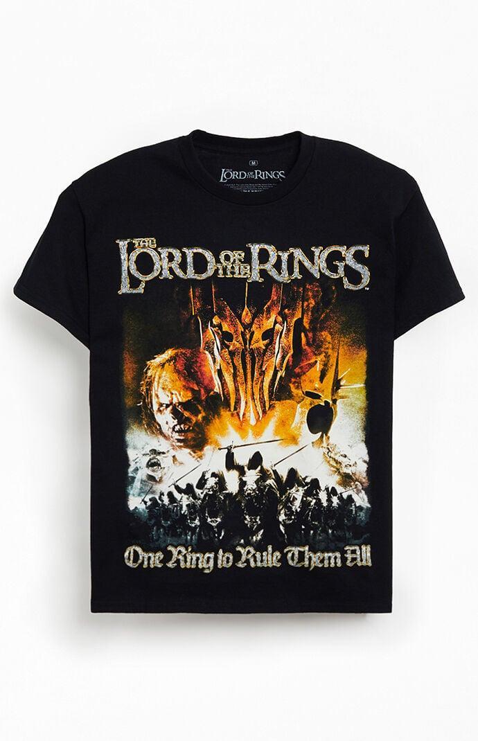 Men's Lord Of The Rings One Ring To Rule T-Shirt Product Image