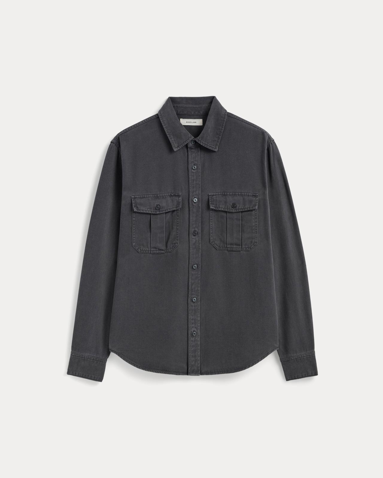 Mens Utility Shirt Jacket in Buttersoft by Everlane Product Image