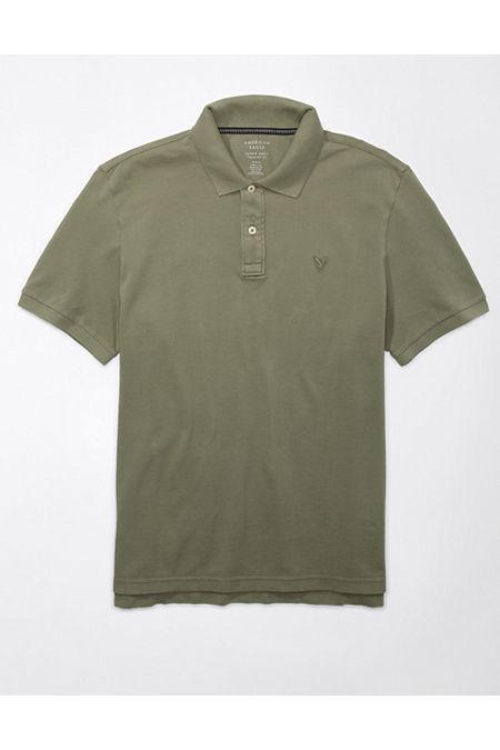 AE Lived-In Pique Polo Shirt Men's Product Image