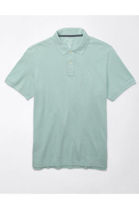 AE Lived-In Pique Polo Shirt Men's Product Image