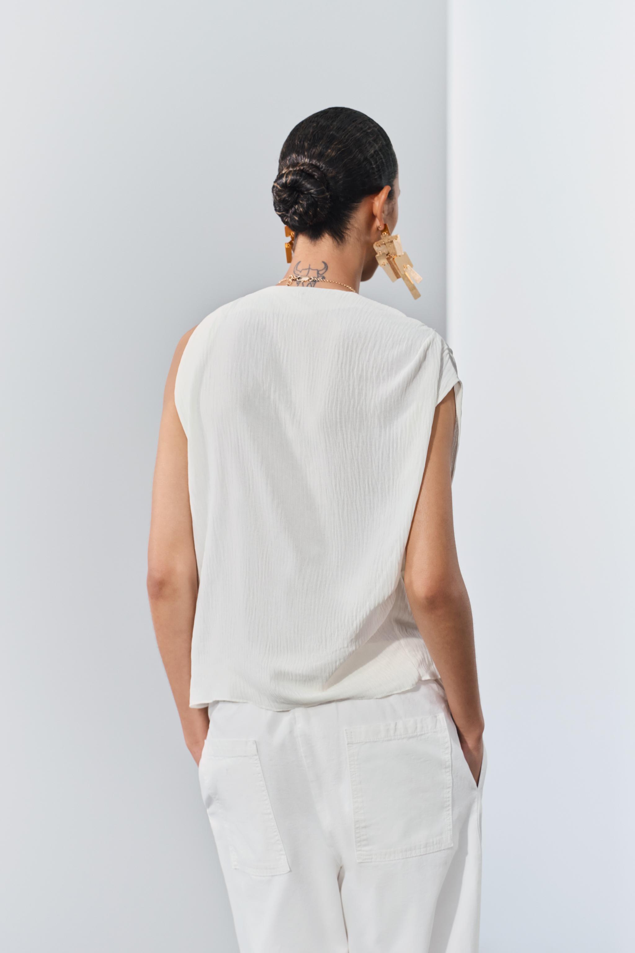 ASYMMETRIC RUSTIC TOP Product Image