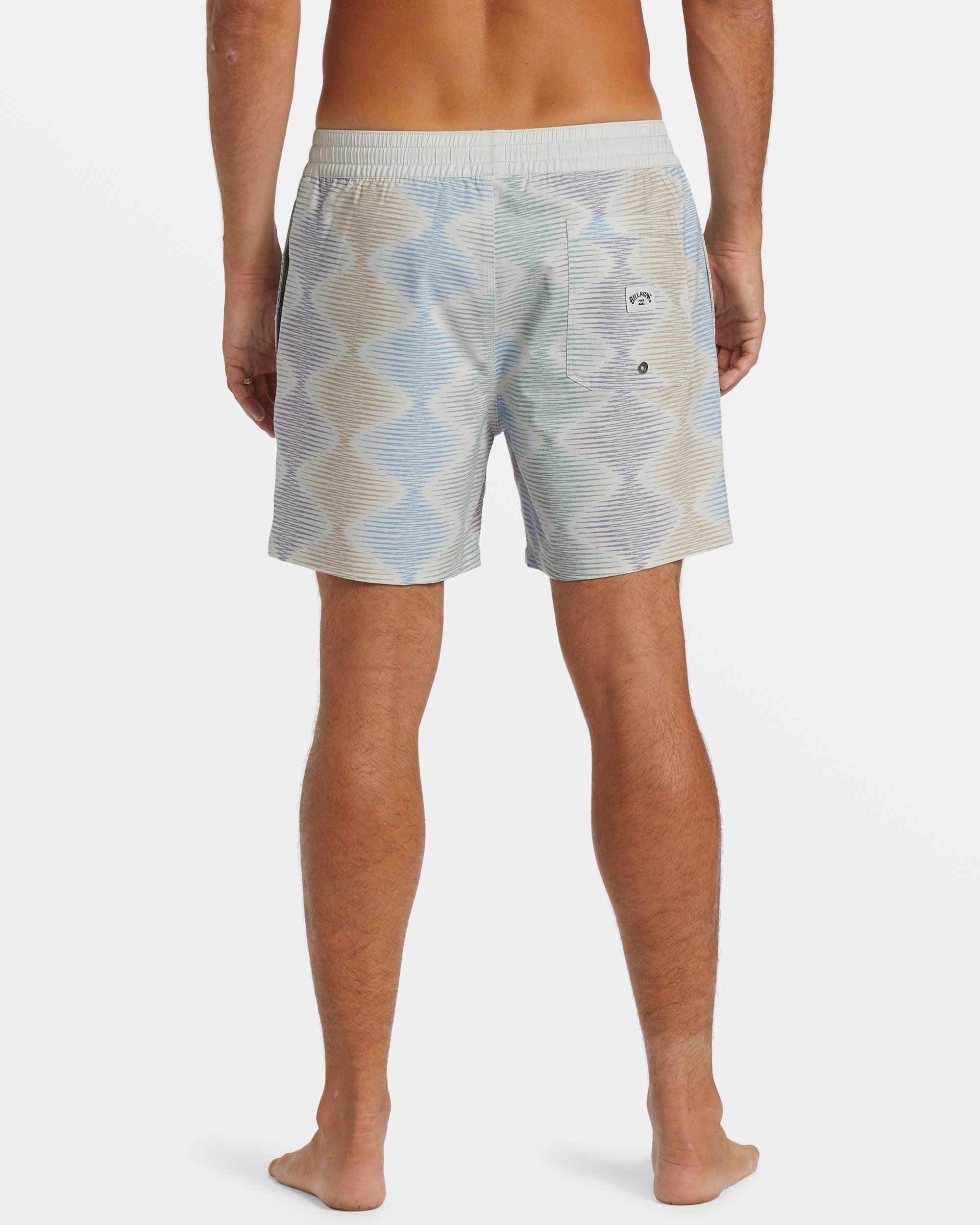 Good Times Layback 16" Swim Trunks - Fog Male Product Image