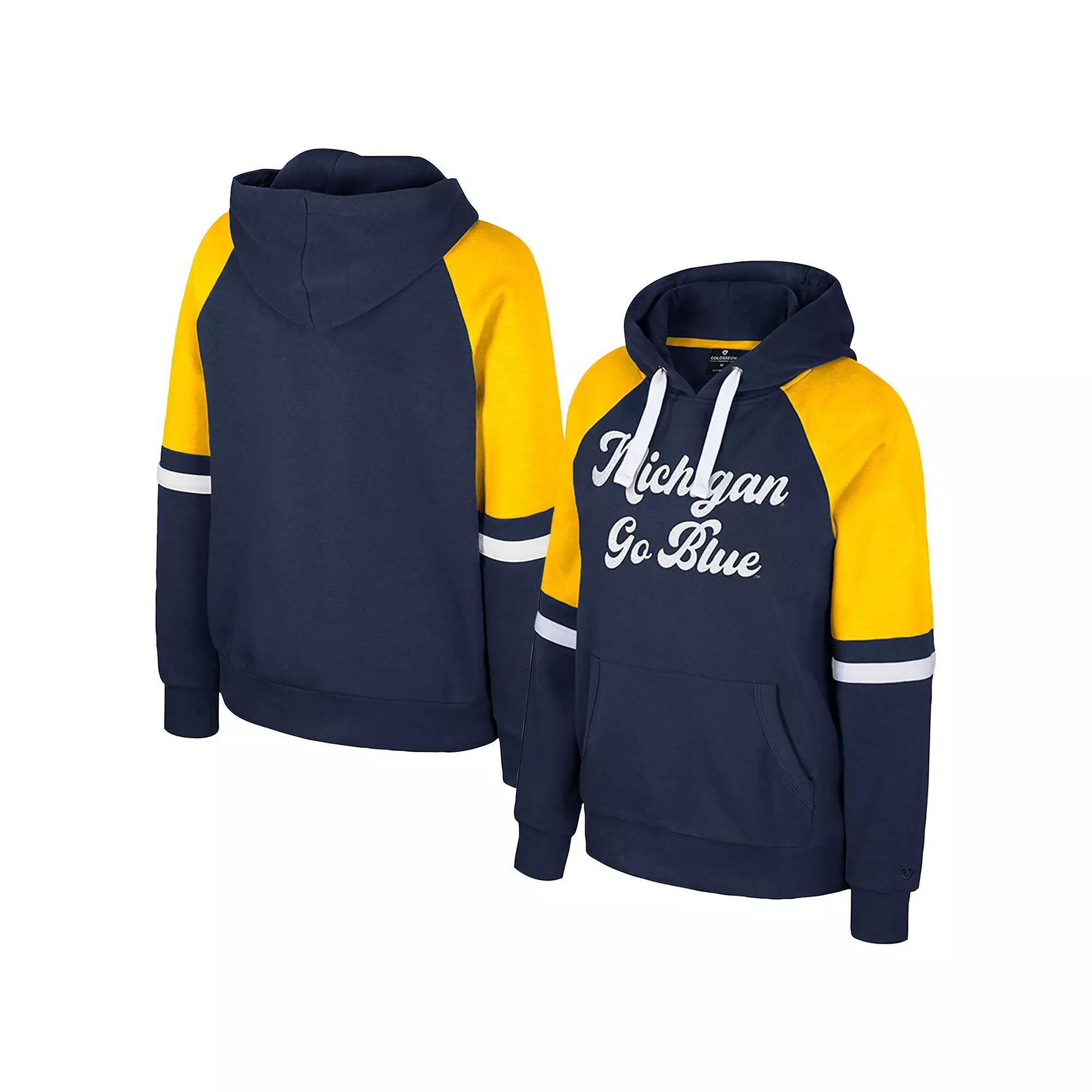 Women's Colosseum Navy Michigan Wolverines Over Product Image