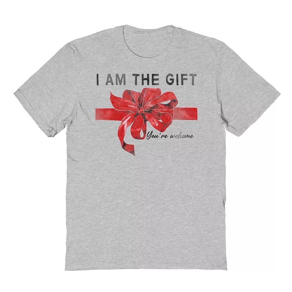 Men's I Am The Gift Graphic Tee, Women's, Size: Large, Sport Gray Product Image