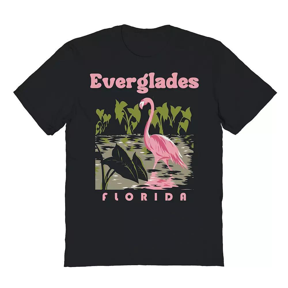 Men's Country Parks Everglades Florida Graphic Tee, Size: XL, Black Product Image