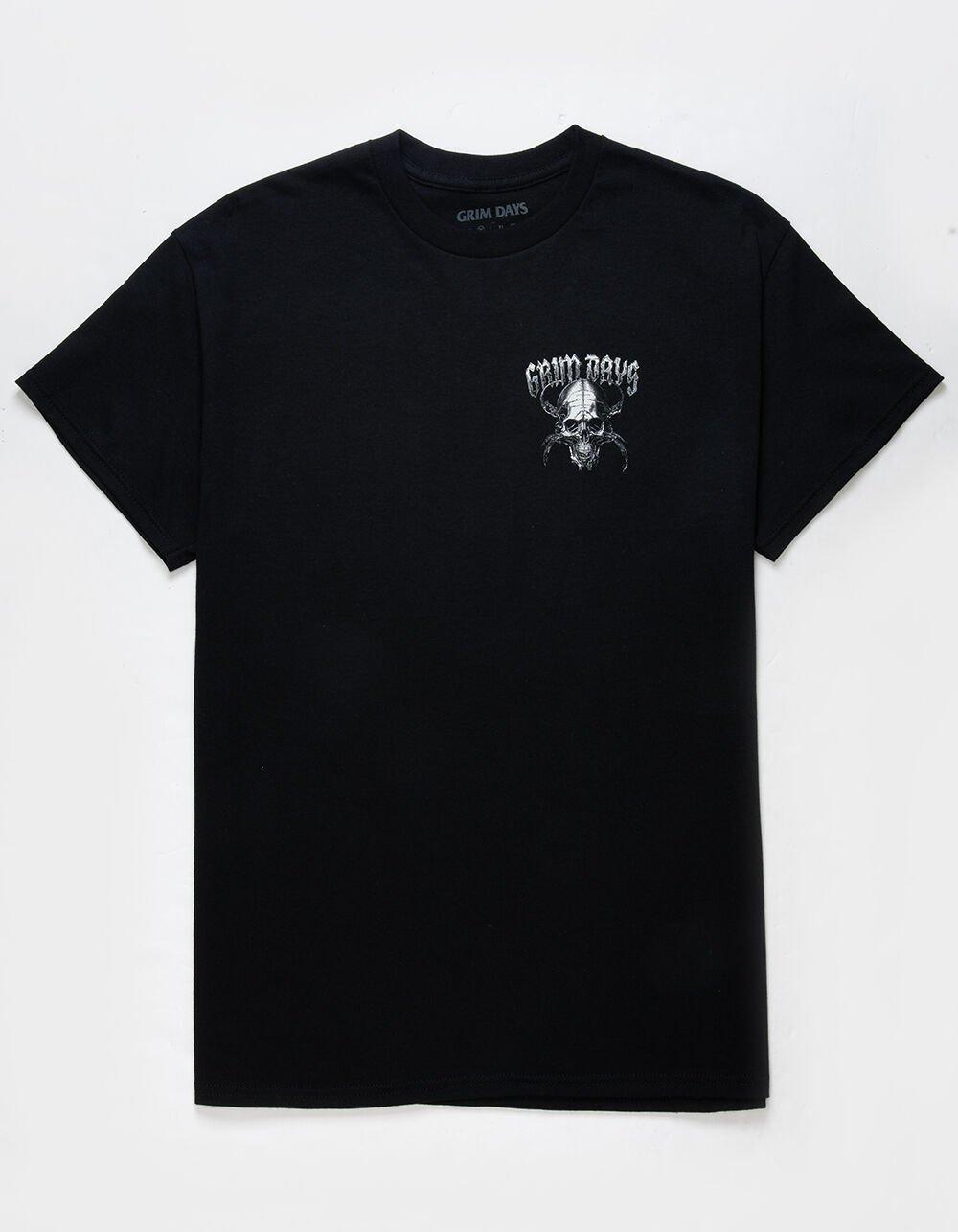 GRIM DAYS Future Nature Mens Tee - BLACK Product Image