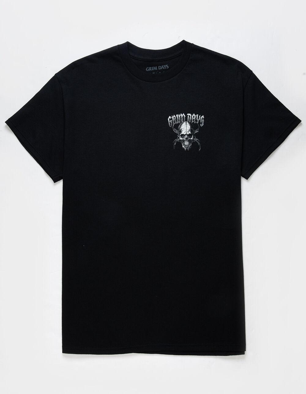 GRIM DAYS Future Nature Mens Tee - BLACK Product Image