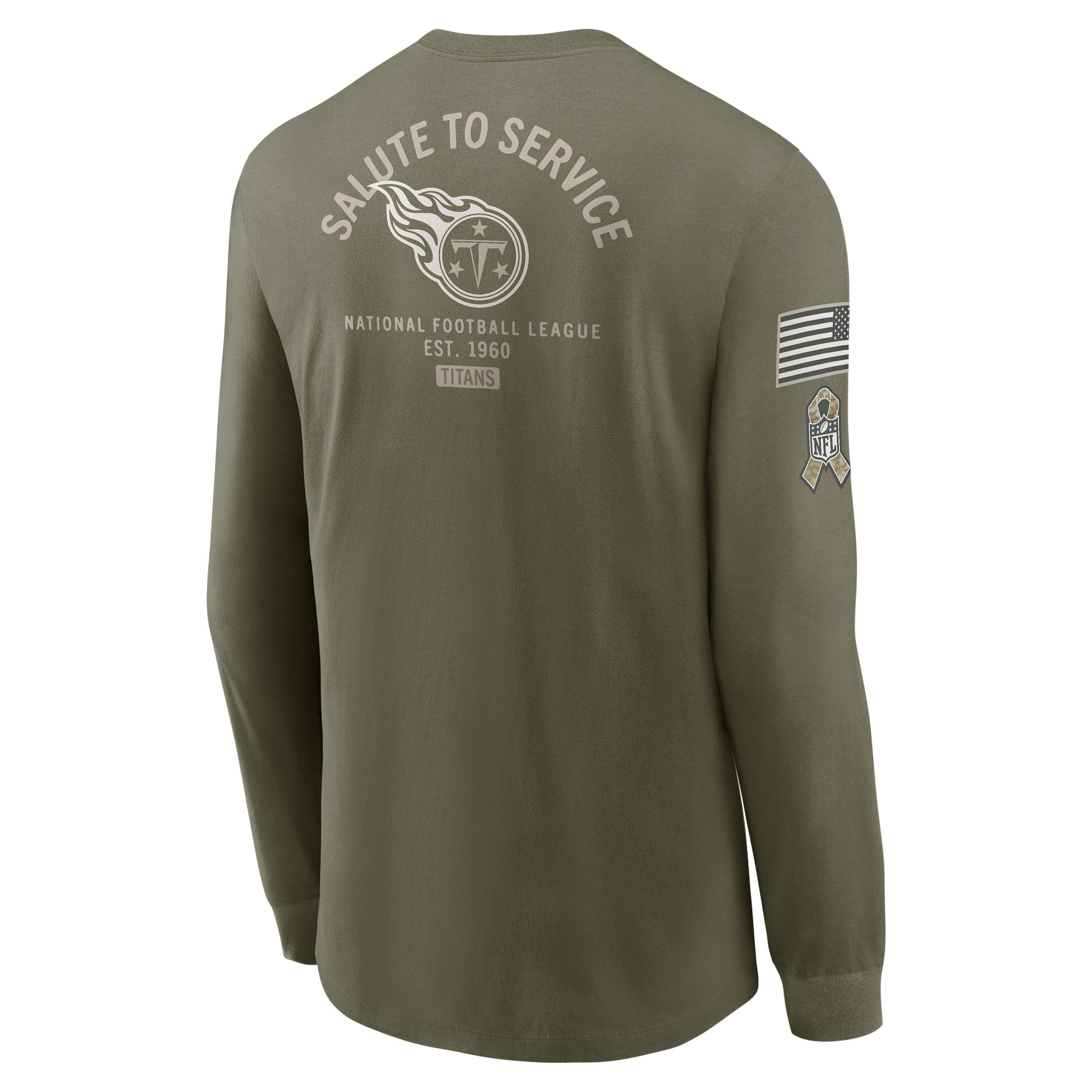 Minnesota Vikings Salute to Service Nike Men's NFL Long-Sleeve T-Shirt Product Image