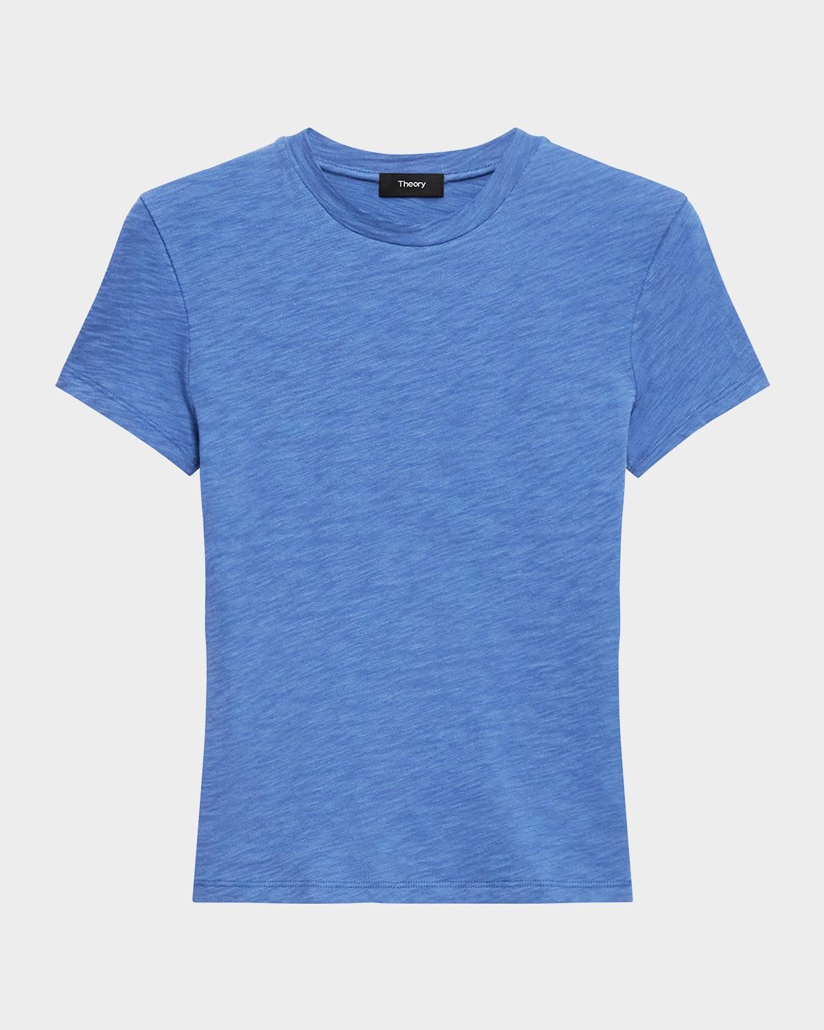 Womens Tiny Tee Fitted Cotton Slub Knit T-Shirt Product Image