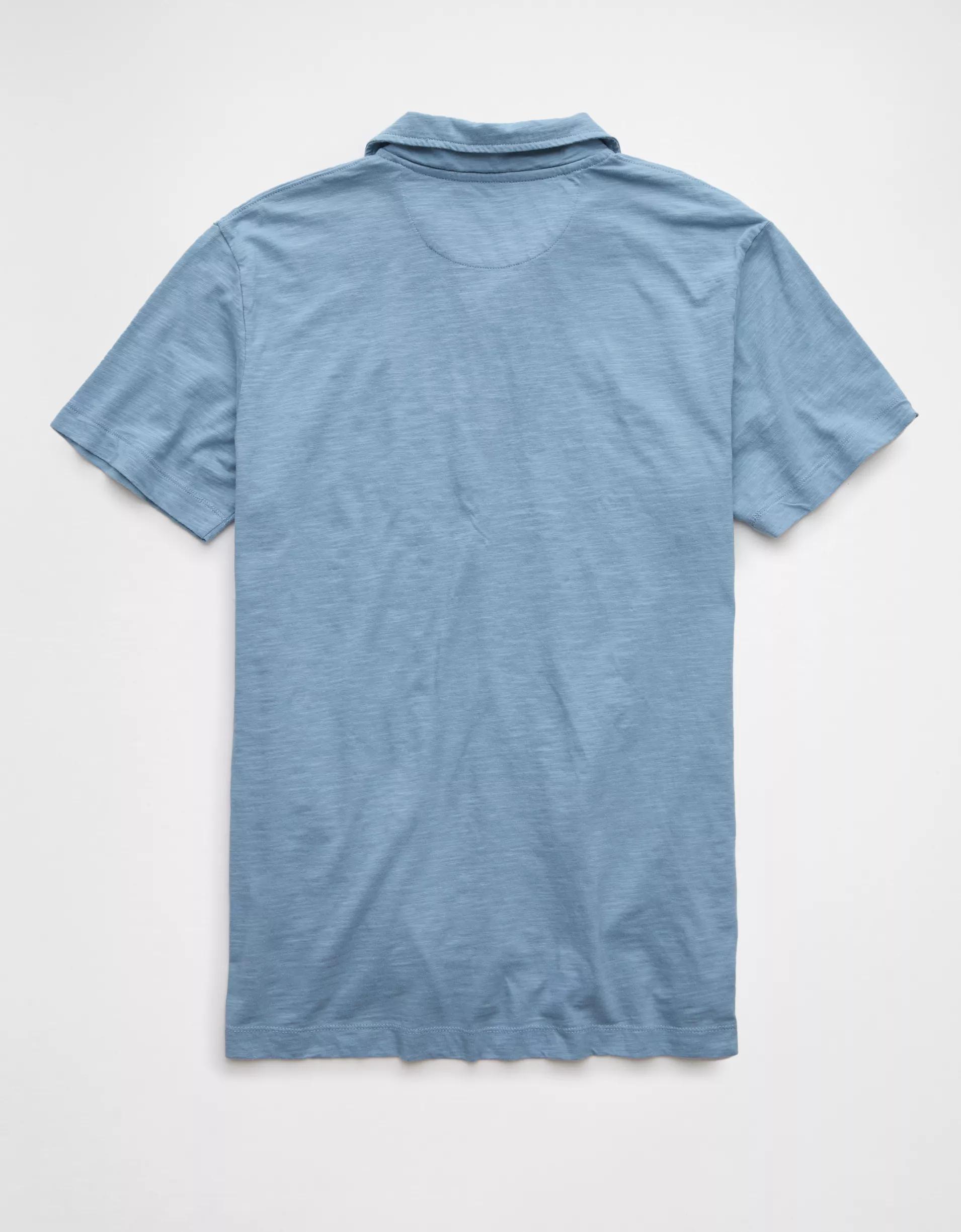 AE Slub Polo Shirt Product Image