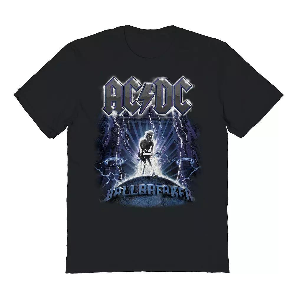 Men's Ride the Lightning Graphic Tee, Size: Large, Black Product Image