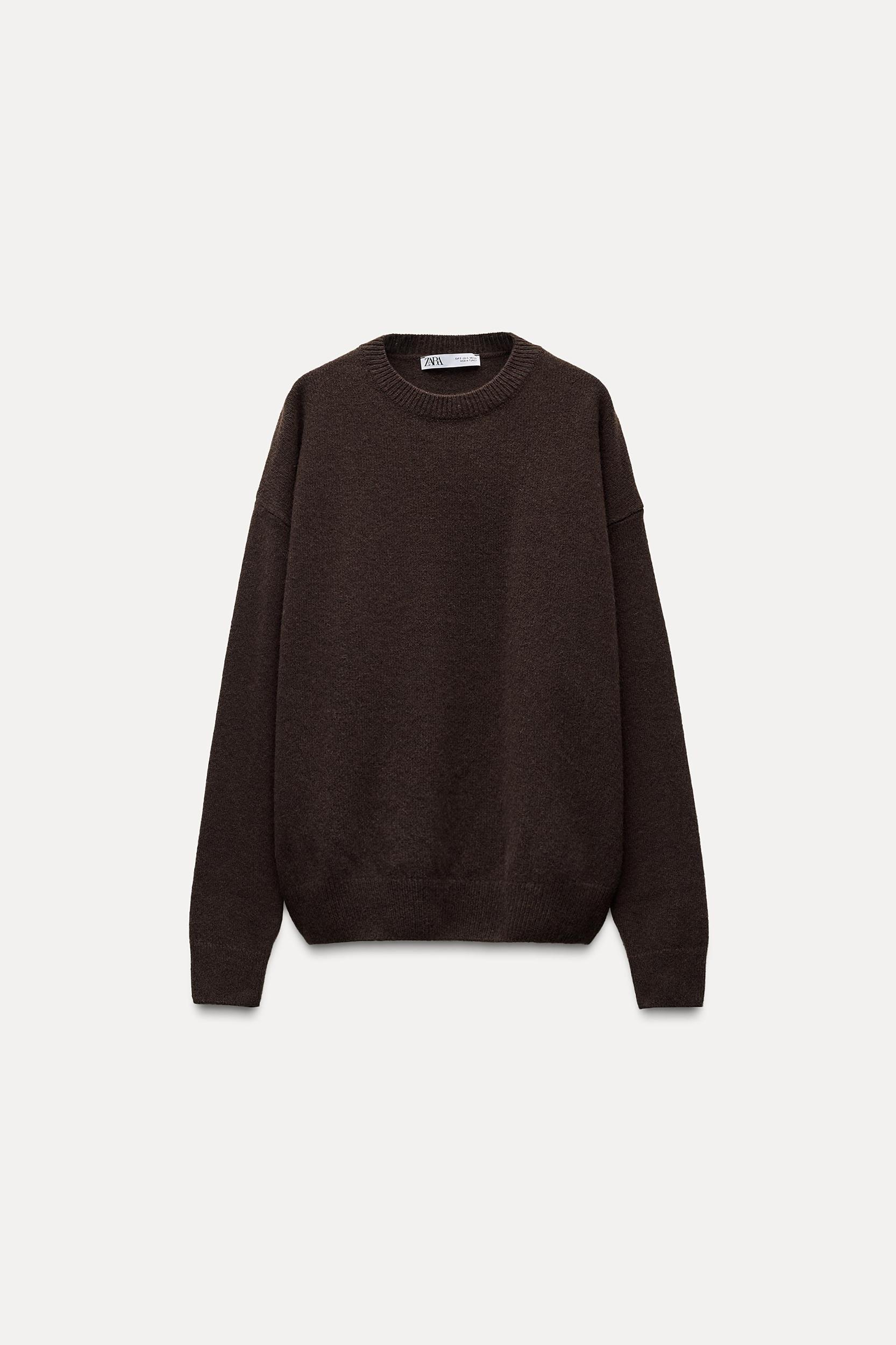 BASIC CASHMERE AND WOOL SWEATER Product Image