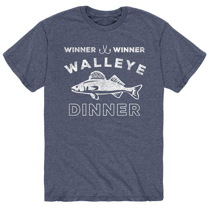 Men's Winner Winner Walleye Dinner Tee,  Product Image
