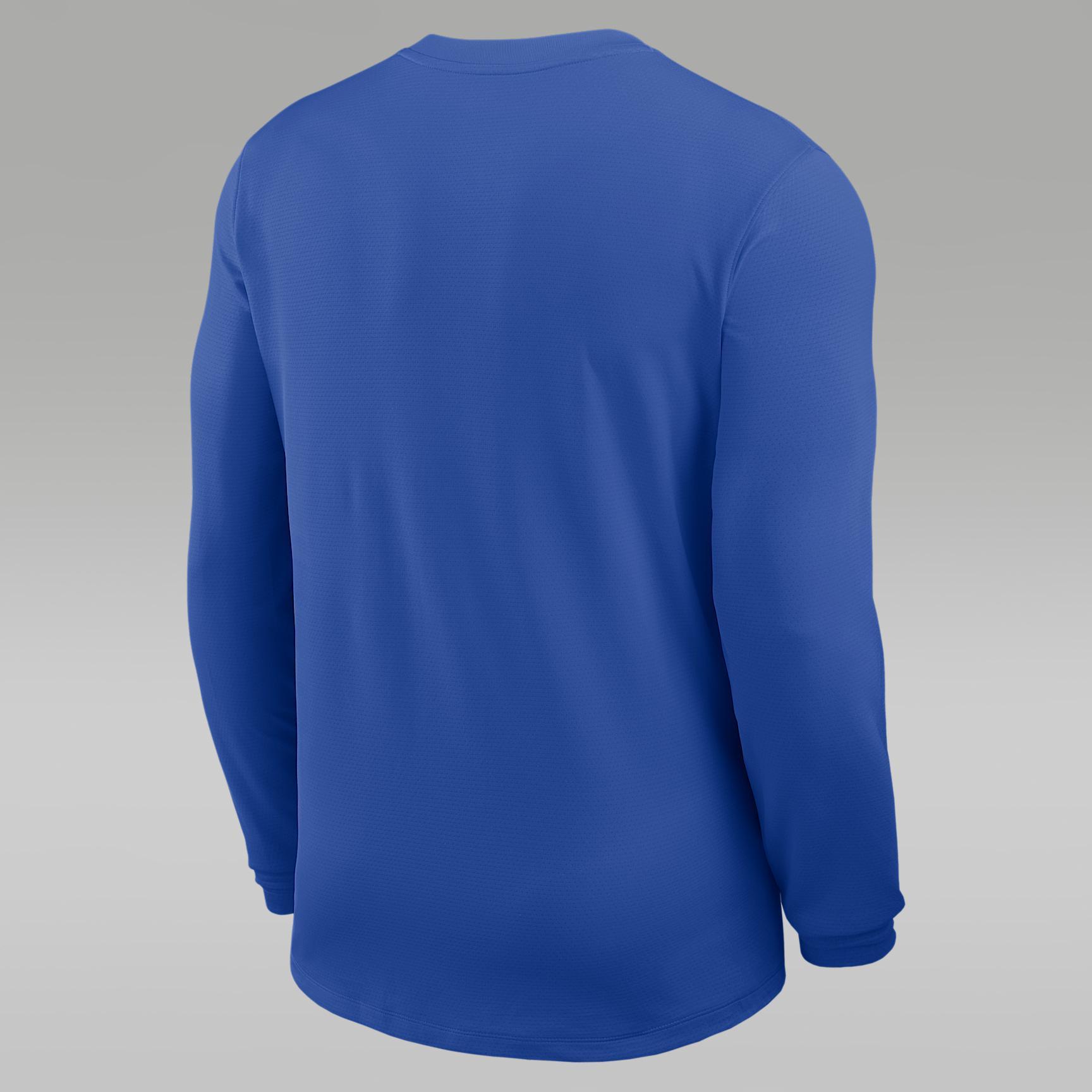 Kentucky Sideline Coach Nike Mens Dri-FIT College Long-Sleeve Top | 03B10DZGNKY-2QD Product Image