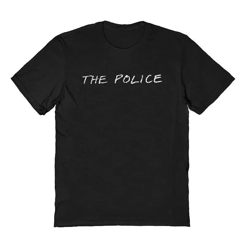 Men's The Police Tee, Size: XXL, Black Product Image