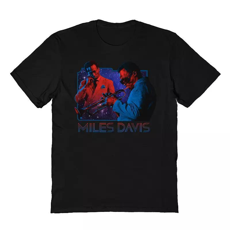 Men's Miles Davis Tee, Size: XXL, Black Product Image