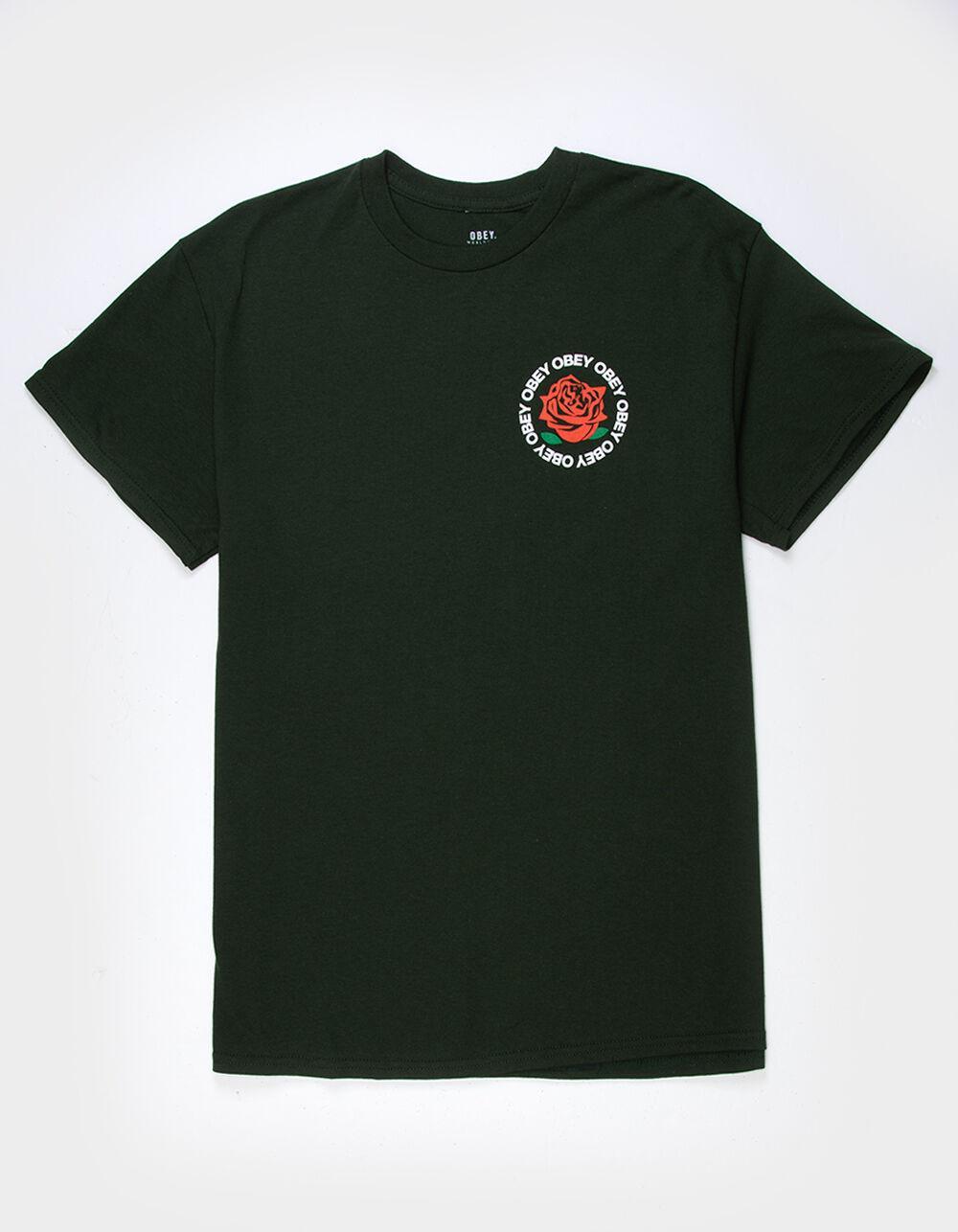 OBEY Rose Mens Tee - FOREST Product Image