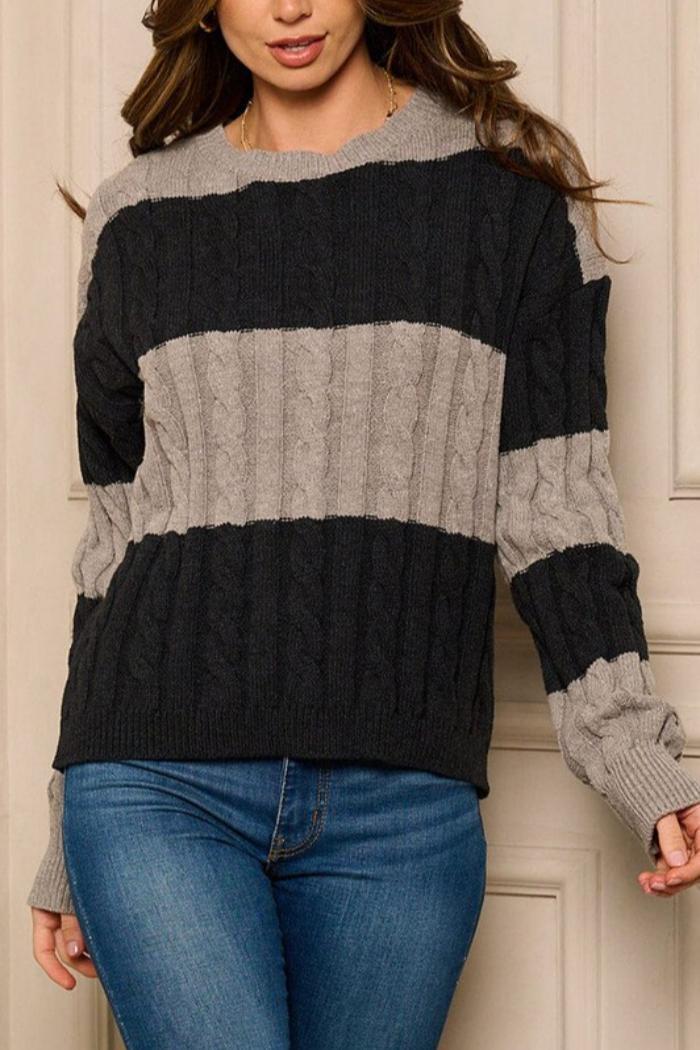 Color Block Sweater Product Image