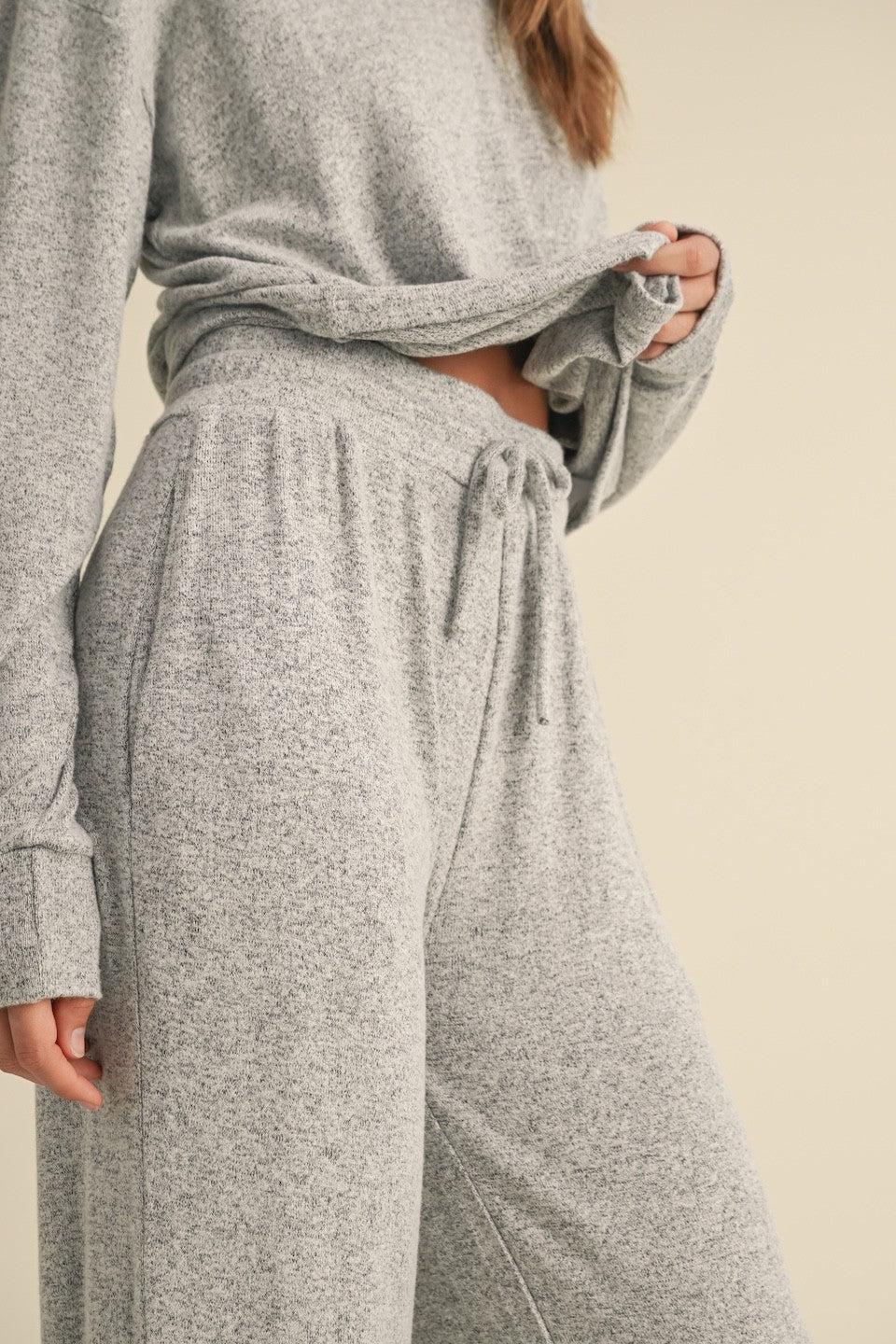 Soft Brushed Cozy Lounge Pants Product Image