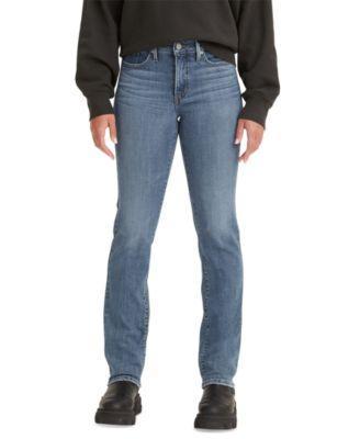 Women's Levi's® 314™ Shaping Straight Jeans, Size: 27(US 4)Medium, Olive Black Twill Product Image