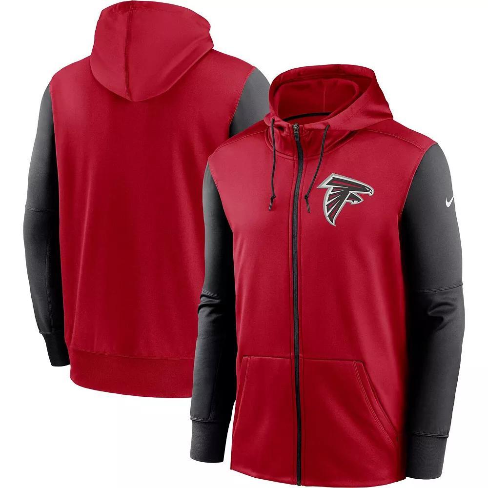 Mens Nike Atlanta Falcons Performance Full-Zip Hoodie Product Image