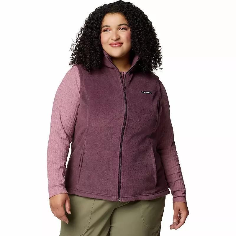 Columbia Women s Benton Springs Fleece Vest - Plus Size- Product Image