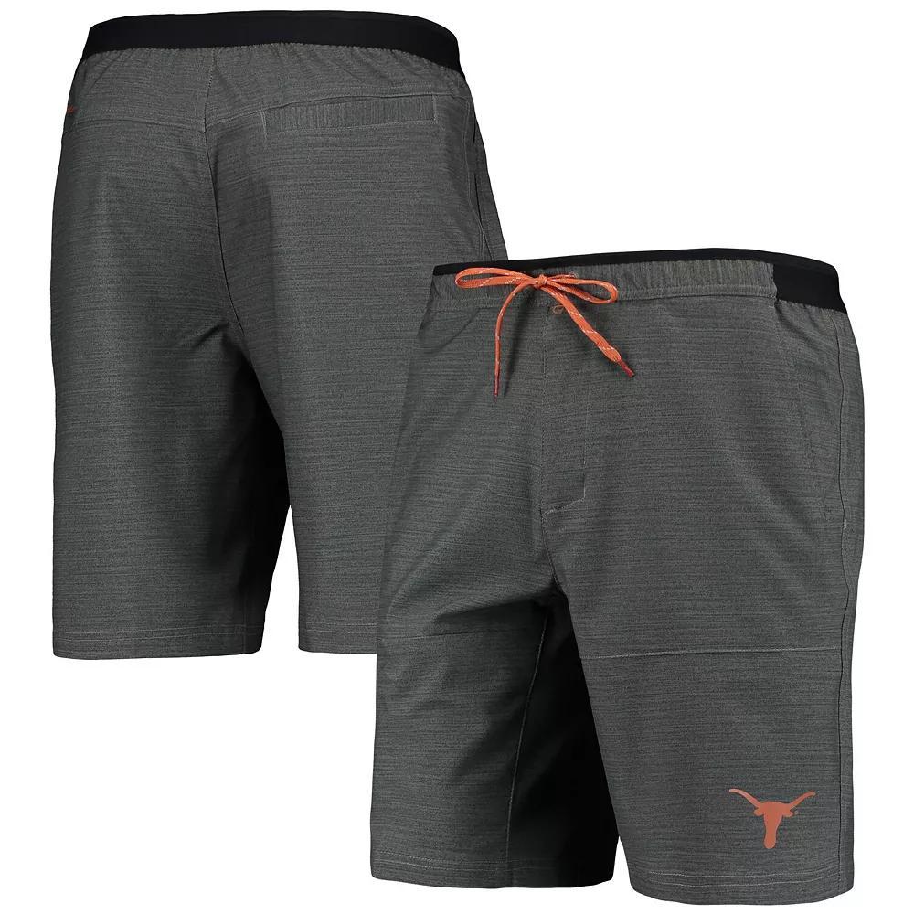 Men's Columbia Gray Texas Longhorns Twisted Creek Omni-Shield Shorts, Size: Small, Grey Product Image