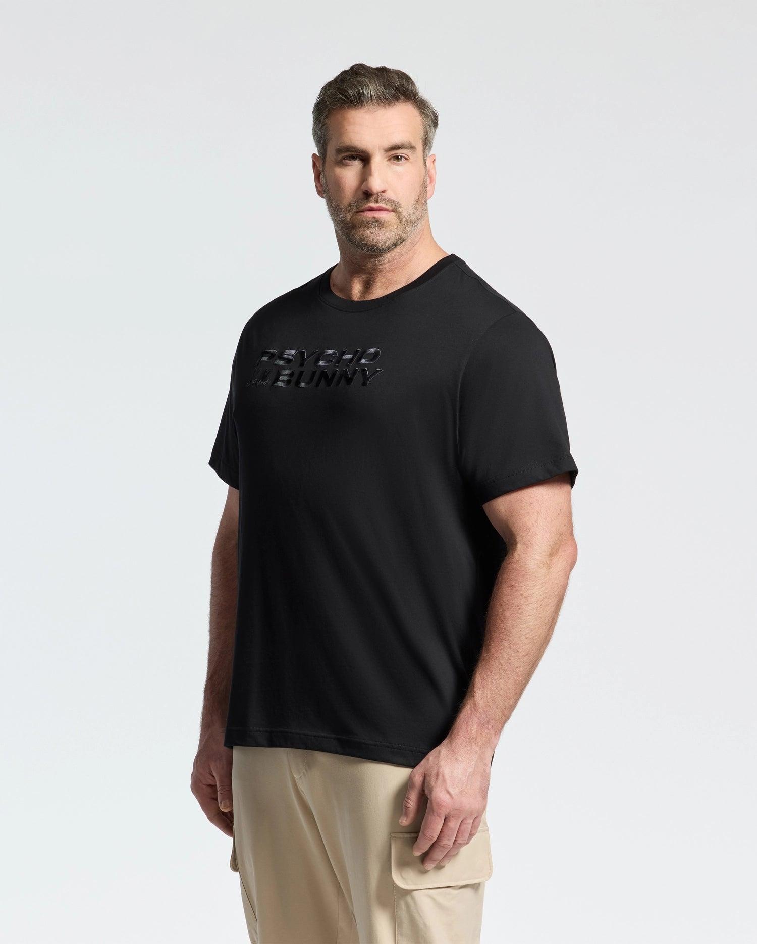 MENS BIG AND TALL BERNI EMBROIDERED WORDMARK GRAPHIC TEE - B9U417F200 Male Product Image