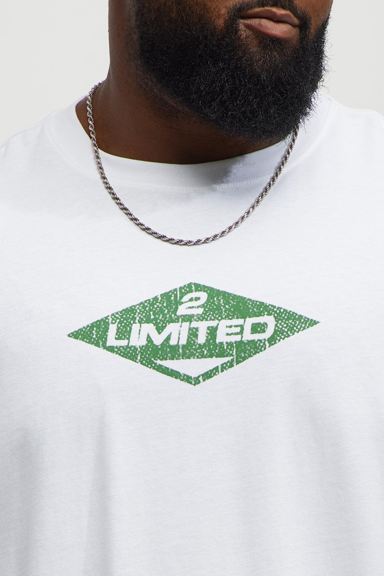 Limited Extreme Oversized Short Sleeve Tee - White Male Product Image
