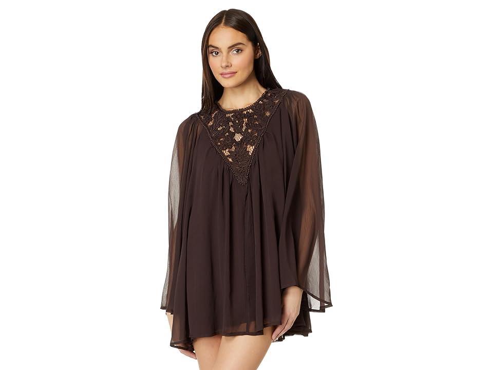 Free People Sunshine Of Love Mini (Black Coffee) Women's Clothing Product Image