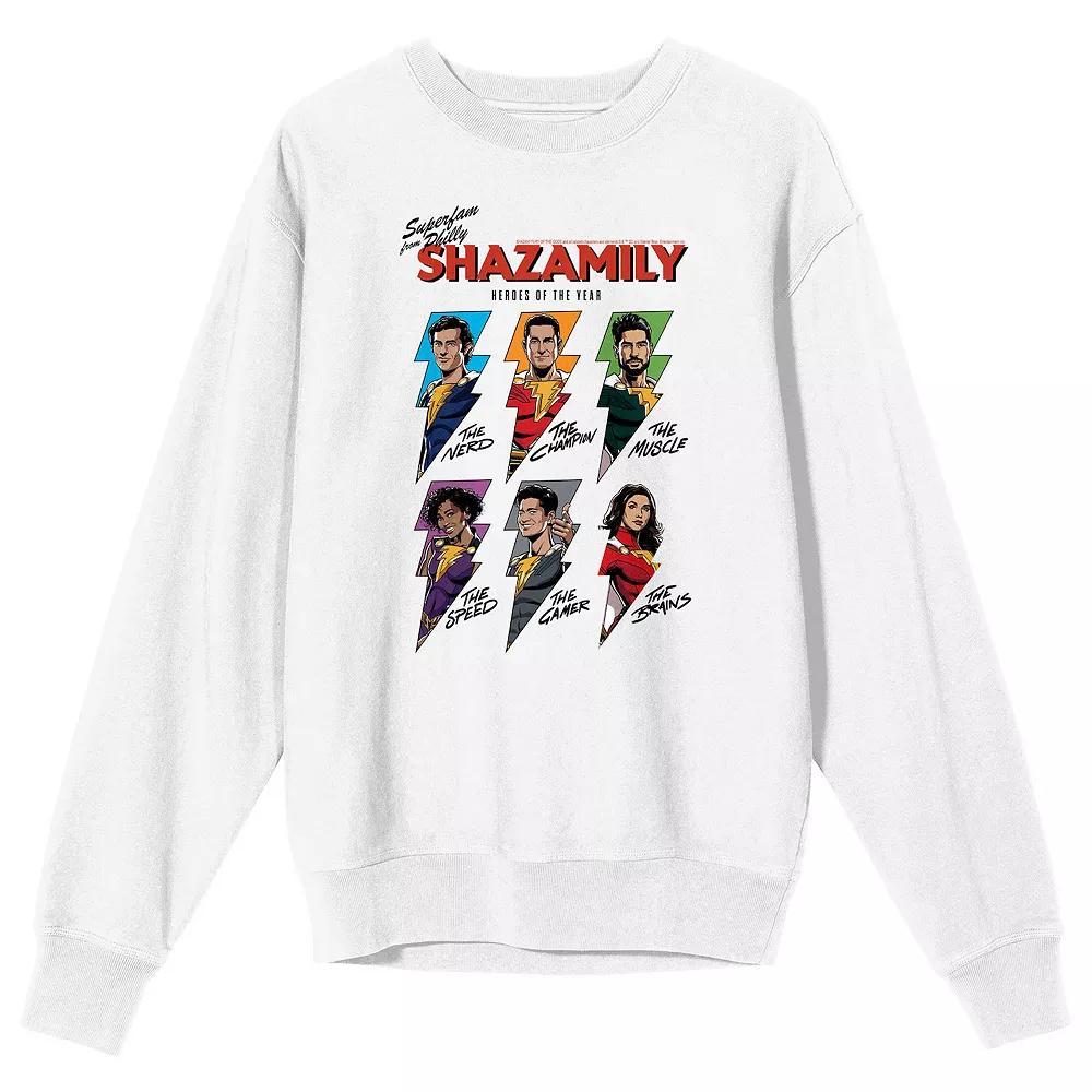 Men's Shazam 2 Fury Of The Gods Shazamily Heroes of the Year Long Sleeve Graphic Tee,  Product Image