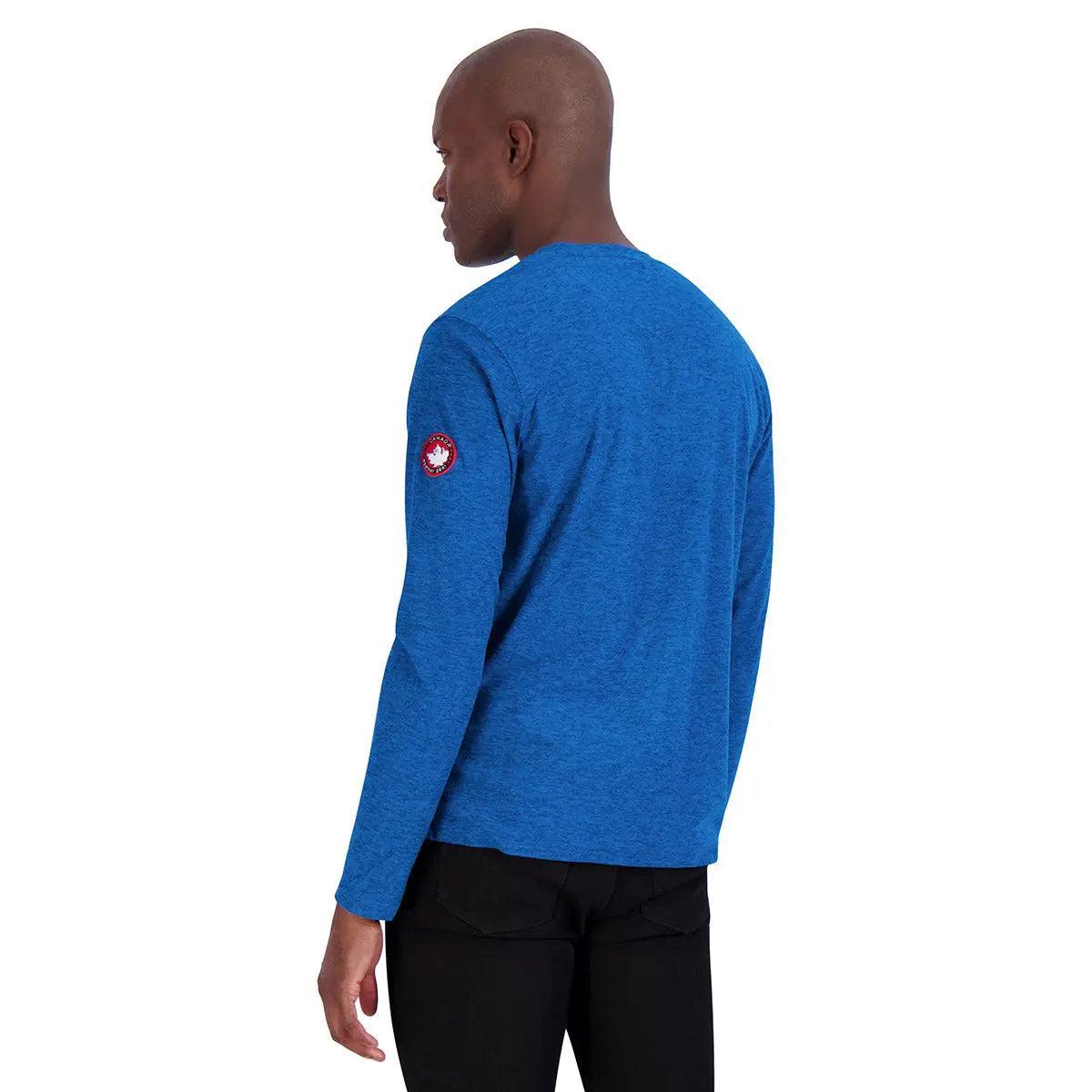 Canada Weather Gear Men's Long Sleeve Two Tone Supreme Soft Henley Product Image