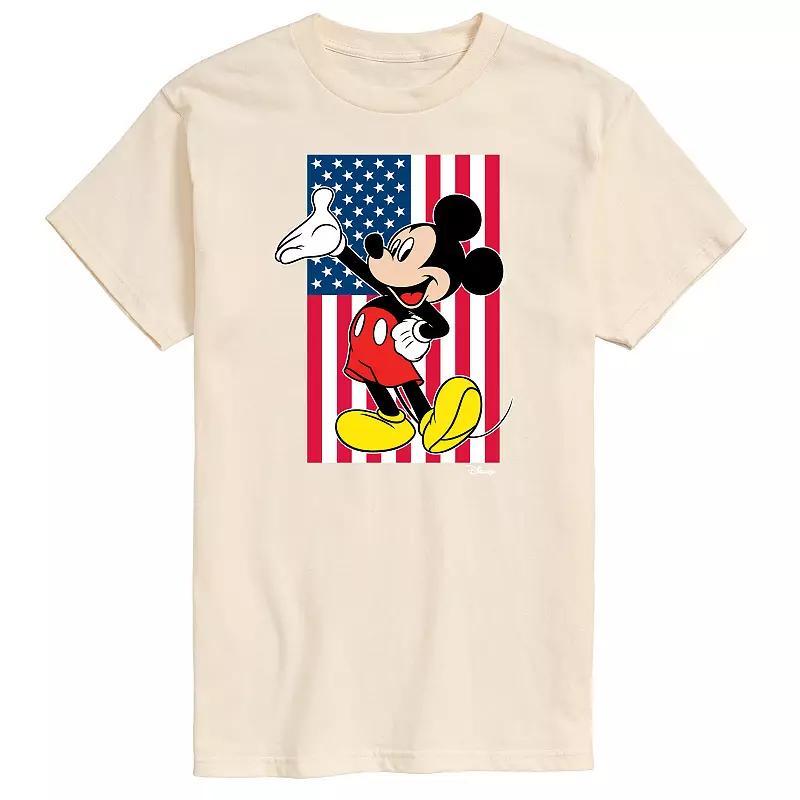 Disney's Mickey Mouse Men's Flag Graphic Tee,  Product Image