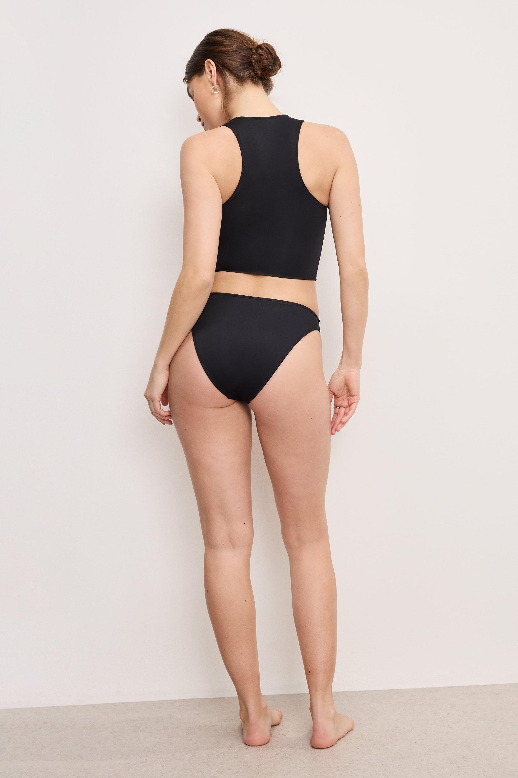 COMPRESSION BETTER BIKINI BOTTOM | BLACK001 Product Image
