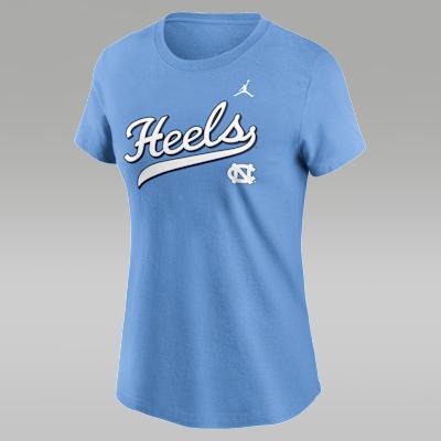 North Carolina Athletic Prep Arch Local Script Nike Womens College T-Shirt | NKAF4EYNCN-LN2 Product Image