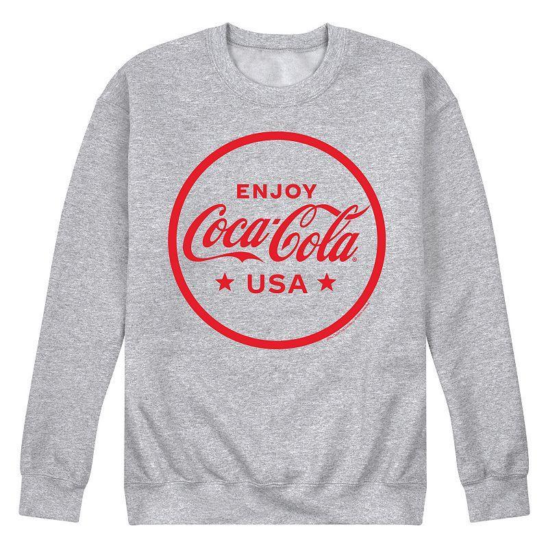 Mens Coca-Cola Enjoy CocaCola USA Graphic Fleece Sweatshirt Product Image