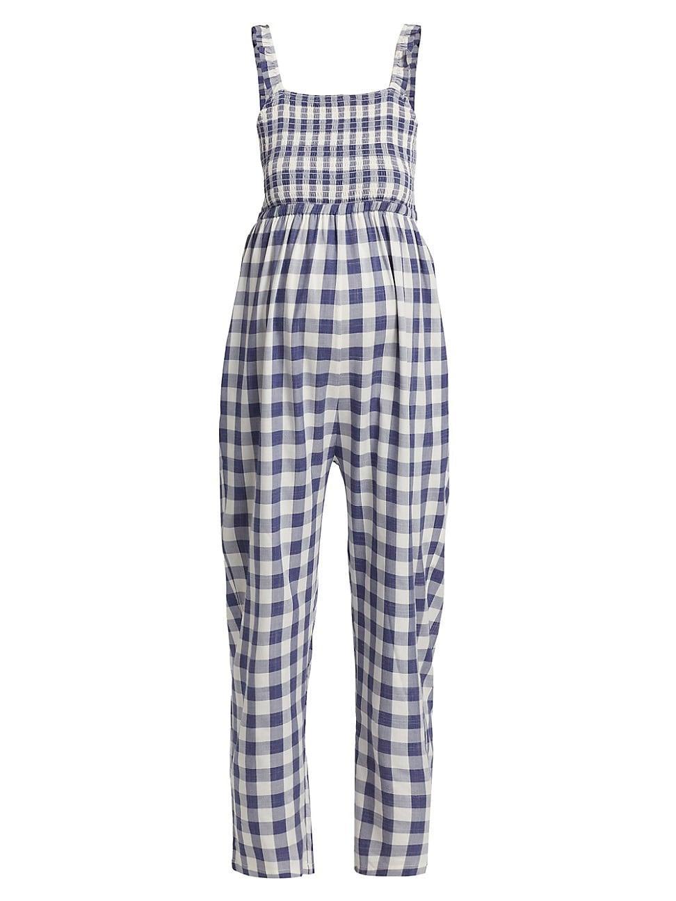 Womens Marais Smocked Jumpsuit Product Image