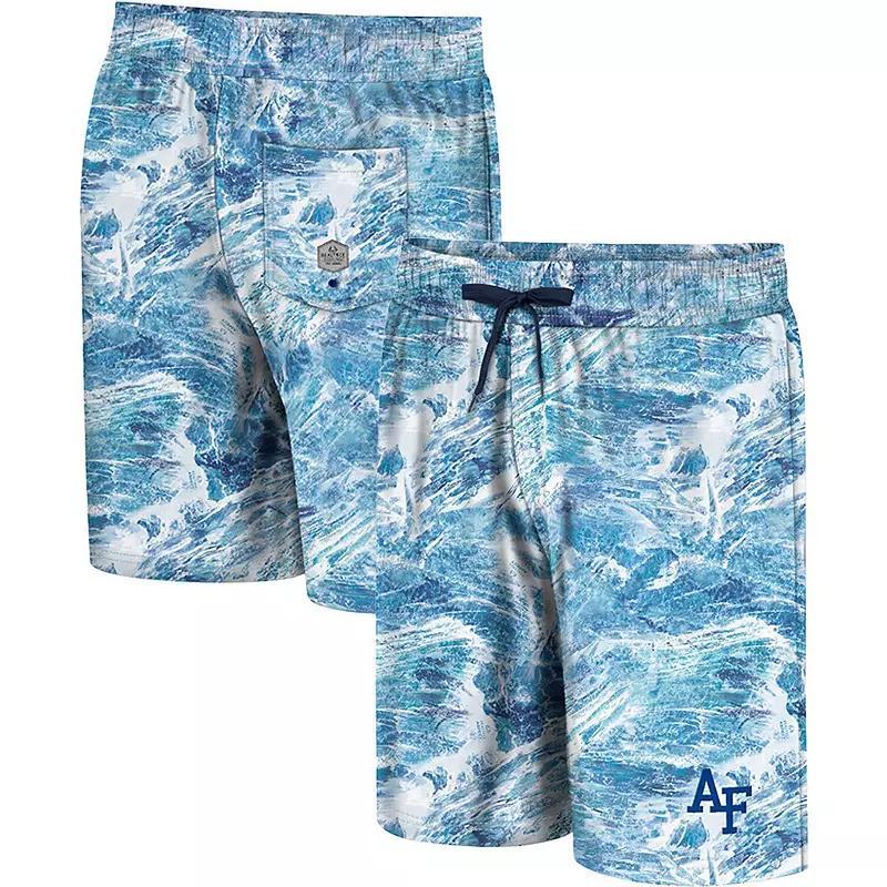 Mens Colosseum Blue Gonzaga Bulldogs Realtree Aspect Ohana Swim Shorts Product Image