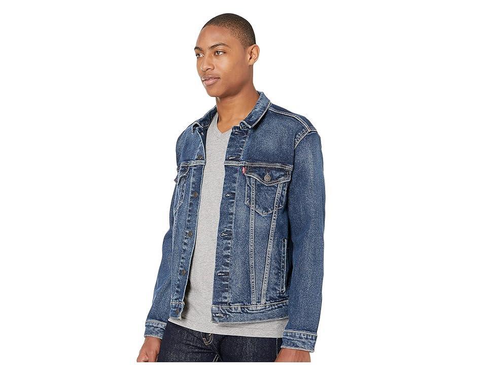 Men's Levi's® Trucker Denim Jacket, Size: XL, Black Product Image